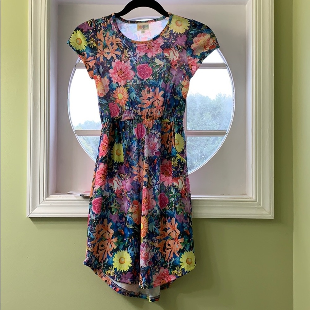 NWOT lularoe Dot Dot Smile dress